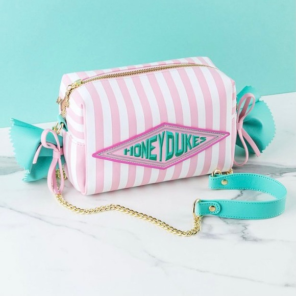 Loungefly Handbags - RARE Loungefly Faux Leather Harry Potter Honeydukes Crossbody Bag